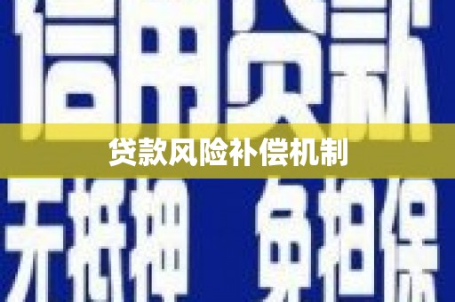 苍南贷款风险补偿机制
