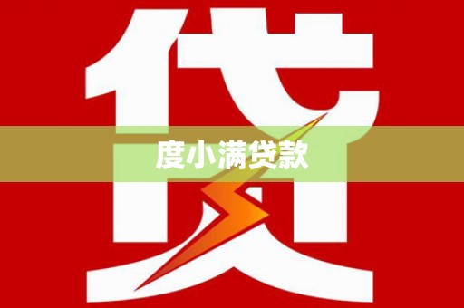 苍南度小满贷款