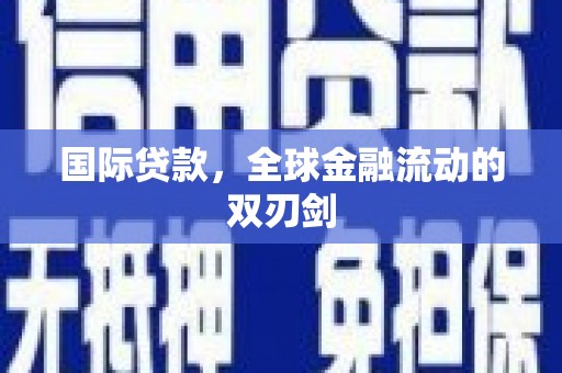 苍南国际贷款，全球金融流动的双刃剑