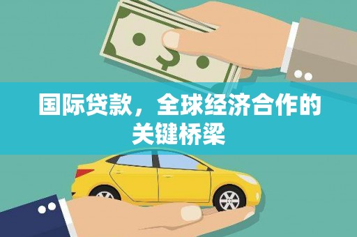 苍南国际贷款，全球经济合作的关键桥梁