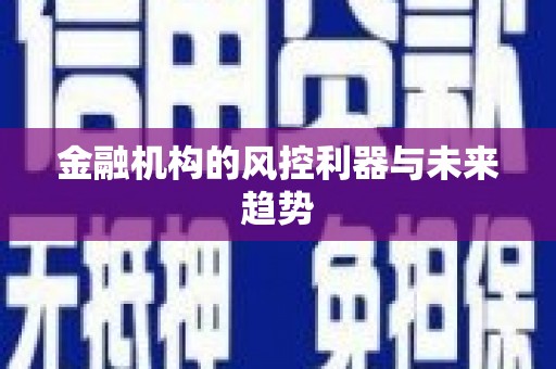 苍南金融机构的风控利器与未来趋势