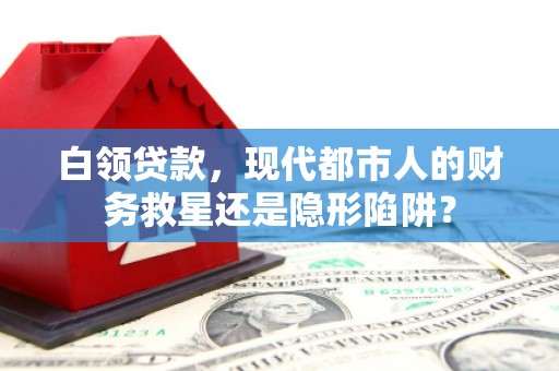 苍南白领贷款，现代都市人的财务救星还是隐形陷阱？