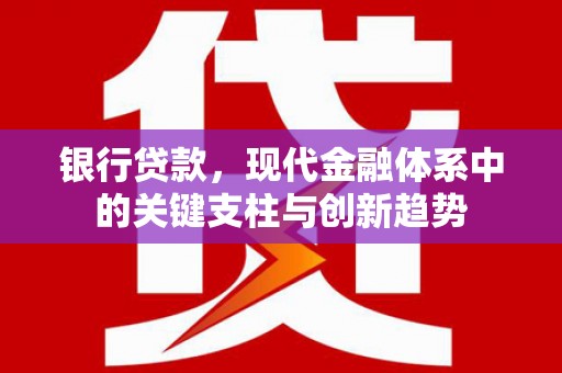 苍南银行贷款，现代金融体系中的关键支柱与创新趋势