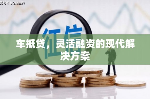 苍南车抵贷，灵活融资的现代解决方案