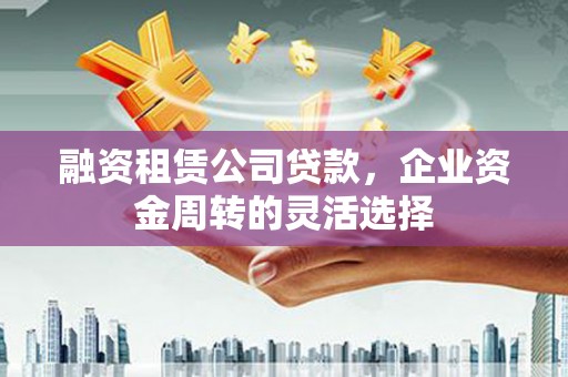 苍南融资租赁公司贷款，企业资金周转的灵活选择