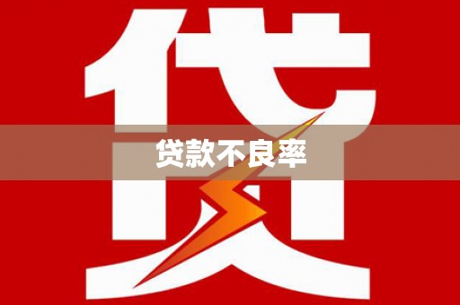 苍南贷款不良率