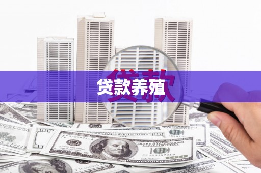 苍南贷款养殖