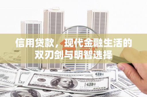 苍南信用贷款，现代金融生活的双刃剑与明智选择