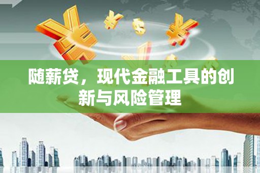 苍南随薪贷，现代金融工具的创新与风险管理