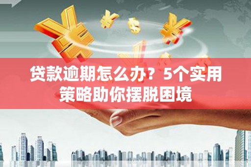 苍南贷款逾期怎么办？5个实用策略助你摆脱困境