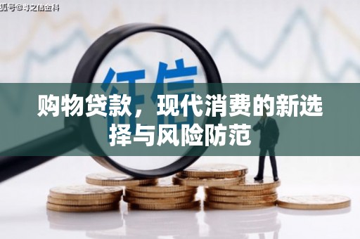 苍南购物贷款，现代消费的新选择与风险防范