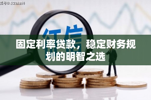 苍南固定利率贷款，稳定财务规划的明智之选