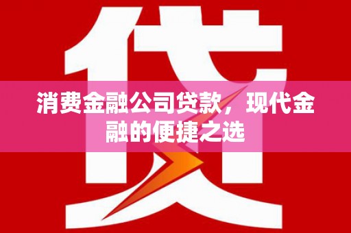 苍南消费金融公司贷款，现代金融的便捷之选