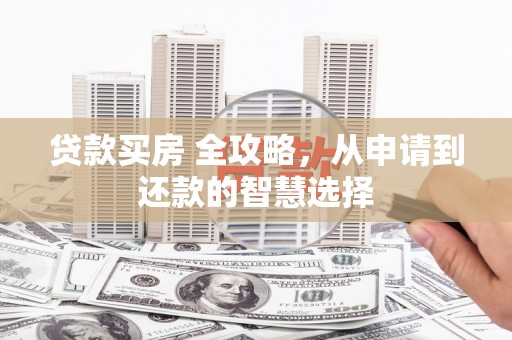 苍南贷款买房 全攻略，从申请到还款的智慧选择