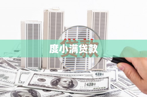 苍南度小满贷款
