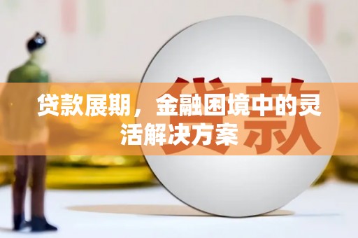 苍南贷款展期，金融困境中的灵活解决方案