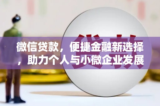 苍南微信贷款，便捷金融新选择，助力个人与小微企业发展