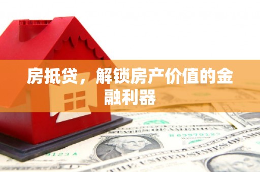 苍南房抵贷，解锁房产价值的金融利器