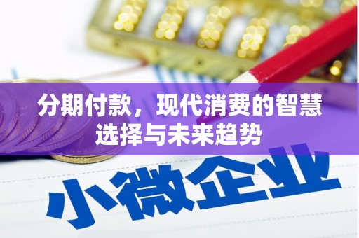 苍南分期付款，现代消费的智慧选择与未来趋势