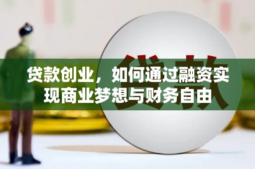苍南贷款创业，如何通过融资实现商业梦想与财务自由