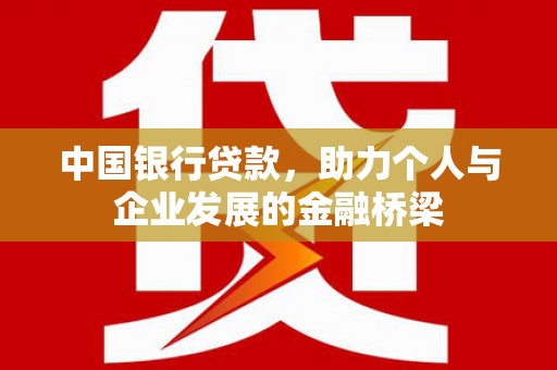 苍南中国银行贷款，助力个人与企业发展的金融桥梁