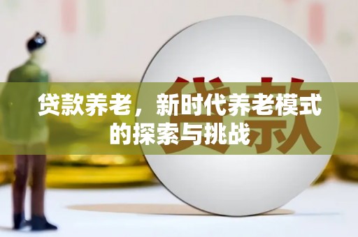 苍南贷款养老，新时代养老模式的探索与挑战