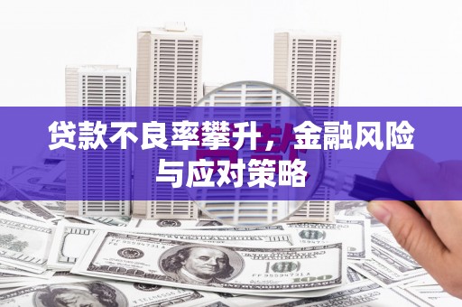 苍南贷款不良率攀升，金融风险与应对策略