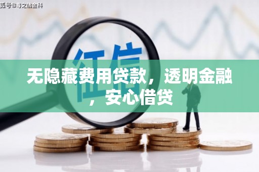 苍南无隐藏费用贷款，透明金融，安心借贷