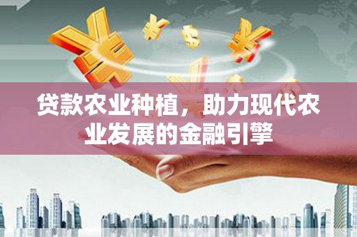 苍南贷款农业种植，助力现代农业发展的金融引擎