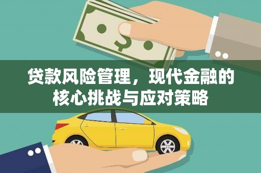 苍南贷款风险管理，现代金融的核心挑战与应对策略