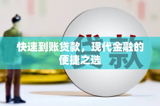 苍南快速到账贷款，现代金融的便捷之选