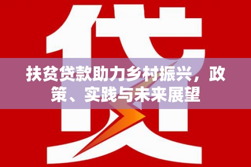 苍南扶贫贷款助力乡村振兴，政策、实践与未来展望