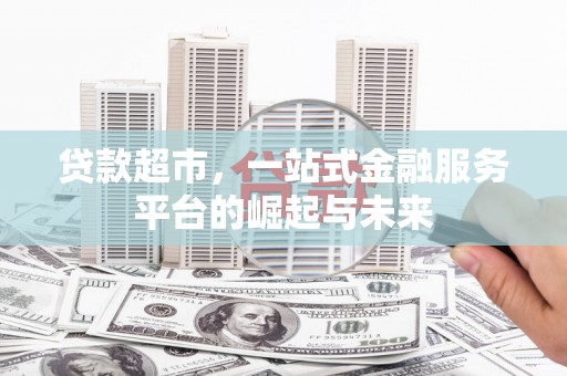 苍南贷款超市，一站式金融服务平台的崛起与未来