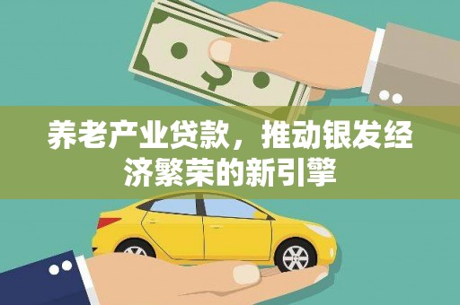 苍南养老产业贷款，推动银发经济繁荣的新引擎