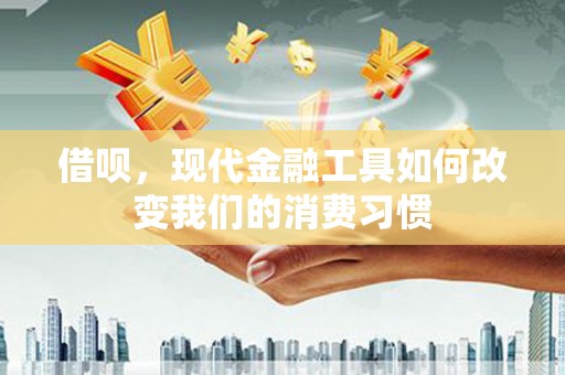 苍南借呗，现代金融工具如何改变我们的消费习惯