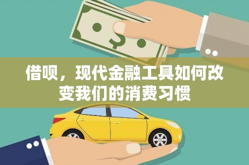 苍南借呗，现代金融工具如何改变我们的消费习惯