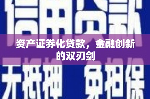 苍南资产证券化贷款，金融创新的双刃剑