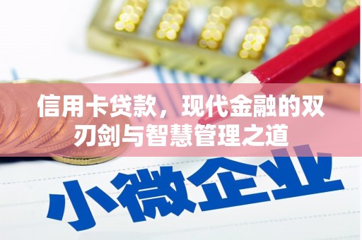 苍南信用卡贷款，现代金融的双刃剑与智慧管理之道
