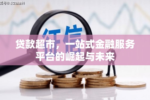 苍南贷款超市，一站式金融服务平台的崛起与未来