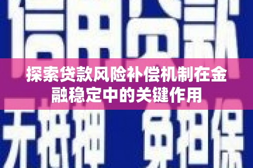 苍南探索贷款风险补偿机制在金融稳定中的关键作用