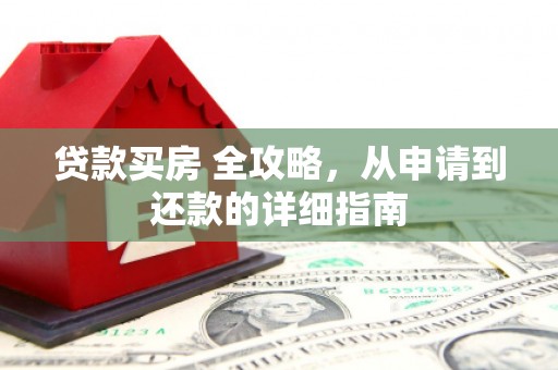 苍南贷款买房 全攻略，从申请到还款的详细指南