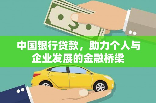 苍南中国银行贷款，助力个人与企业发展的金融桥梁