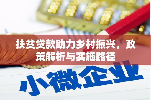 苍南扶贫贷款助力乡村振兴，政策解析与实施路径
