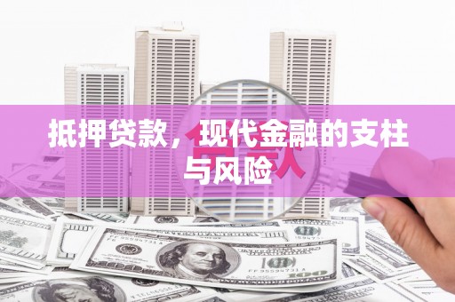 苍南抵押贷款，现代金融的支柱与风险