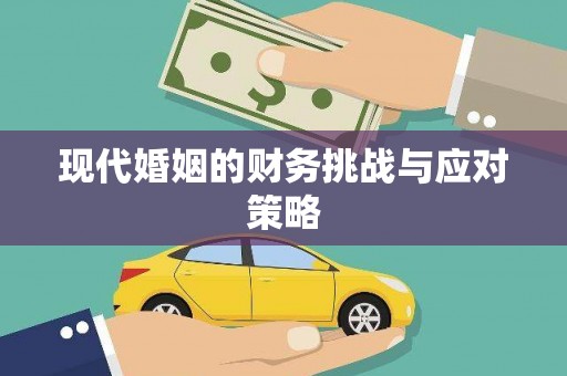 苍南现代婚姻的财务挑战与应对策略