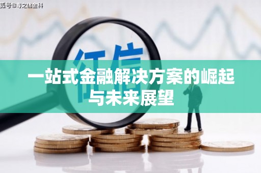 苍南一站式金融解决方案的崛起与未来展望