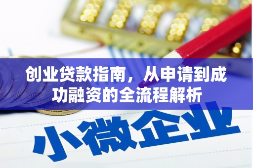 苍南创业贷款指南，从申请到成功融资的全流程解析